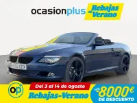 Usado BMW 630 Cabriolet 272 CV (200 kW) 2008 Gris Descapotable