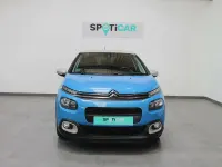 Usado Citroën C3 Feel 99 CV (72 kW) 2018 Azul Utilitario