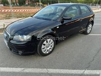 Usado Audi A3 Ambiente 125 CV (91 kW) 2008 Negro Utilitario