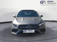 Usado Mercedes CLA200 AMG line 150 CV (110 kW) 2020 Gris / plata Coupe