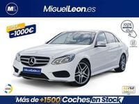 Usado Mercedes E250 204 CV (150 kW) 2014 Blanco Berlina