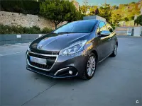 Usado Peugeot 208 Signature Sky 110 CV (80 kW) 2019 Gris / plata Utilitario