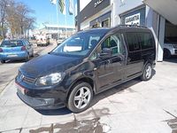 Usado VW Caddy Maxi Trendline 102 CV (75 kW) 2014 Negro Monovolumen