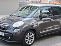 Usado Fiat 500L Living 105 CV (77 kW) 2013 Negro Monovolumen