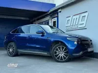 Usado Mercedes EQC400 300 kW (408 CV) 2020 Azul SUV