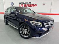 Usado Mercedes GLC43 AMG AMG line 204 CV (150 kW) 2017 Azul SUV