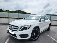 Usado Mercedes GLA220 AMG line 177 CV (130 kW) 2016 Blanco SUV
