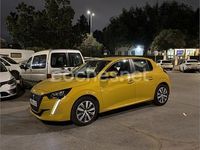 Usado Peugeot 208 Active 100 CV (73 kW) 2021 Amarillo Utilitario