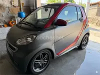Usado Smart ForTwo Cabrio Passion 84 CV (61 kW) 2014 Granate Descapotable