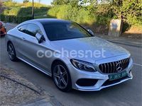 Usado Mercedes C180 156 CV (114 kW) 2017 Gris / plata Coupe