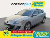 Usado Mazda 3 Active Plus 109 CV (80 kW) 2009 Gris Utilitario