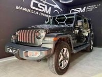 Usado Jeep Wrangler Sahara 200 CV (147 kW) 2019 Gris / plata SUV