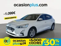 Usado Ford Focus Trend+ 120 CV (88 kW) 2018 Blanco Berlina