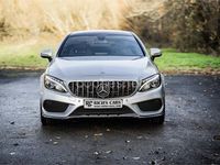 Usado Mercedes C180 156 CV (114 kW) 2017 Gris / plata Coupe