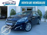 Usado Peugeot 208 Allure 82 CV (60 kW) 2017 Negro Utilitario