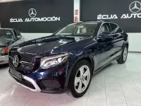 Usado Mercedes GLC250 204 CV (150 kW) 2017 Azul Coupe