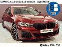 Używany BMW 530e 292 KM (214 kW) 2022 Czerwony Sedan/Limuzyna