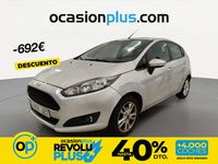 Usado Ford Fiesta Trend 82 CV (60 kW) 2017 Gris Berlina