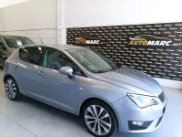 Usado Seat Ibiza FR 110 CV (80 kW) 2017 Azul Berlina