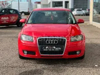 Brugt Audi A3 Attraction 105 HK (77 kW) 2008 Rød Hatchback