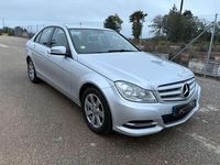 Usado Mercedes C200 Edition 136 CV (100 kW) 2013 Plateado Berlina