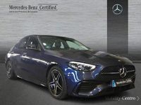 Usado Mercedes C200 AMG line 163 CV (119 kW) 2025 Negro obsidiana Berlina