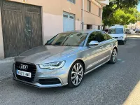 Usado Audi A6 S-Line 245 CV (180 kW) 2014 Gris / plata Berlina