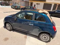 Usado Fiat 500C Lounge 70 CV (51 kW) 2020 Azul Descapotable
