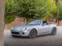Usado Mazda MX5 Active 126 CV (92 kW) 2007 Gris / plata Descapotable