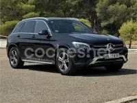 Usado Mercedes GLC220 170 CV (125 kW) 2015 Negro SUV