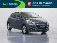 Usado Peugeot 208 Active 83 CV (61 kW) 2016 Gris Utilitario