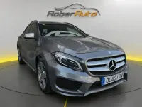 Usado Mercedes GLA220 AMG line 170 CV (125 kW) 2014 Gris / plata SUV