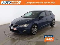 Usado Seat Leon Stella 110 CV (80 kW) 2017 Azul Utilitario