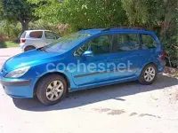 Usado Peugeot 307 110 CV (80 kW) 2002 Azul Familiar