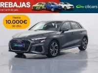 Usado Audi A3 Advanced 150 CV (110 kW) 2021 Gris Berlina