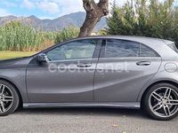 Usado Mercedes A200 AMG line 136 CV (100 kW) 2016 Gris / plata Berlina