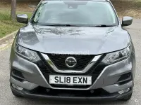 Begagnad Nissan Qashqai Acenta 115 HK (84 kW) 2018 Grå SUV