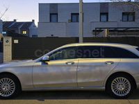 Usado Mercedes C220 Exclusive 170 CV (125 kW) 2016 Gris / plata Familiar