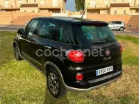 Usado Fiat 500L Trekking 105 CV (77 kW) 2014 Negro Monovolumen