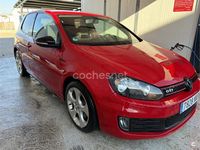 Usado VW Golf VI GTI 210 CV (154 kW) 2011 Rojo Utilitario