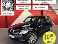 Usado Mercedes GLK220 170 CV (125 kW) 2010 Azul SUV