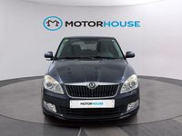 Usado Skoda Fabia Ambition 75 CV (55 kW) 2012 Azul Berlina