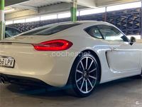 Usado Porsche Cayman 325 CV (239 kW) 2014 Blanco Coupe