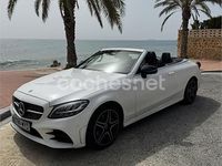Usado Mercedes C200 184 CV (135 kW) 2018 Blanco Descapotable