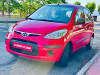 Usado Hyundai i10 Comfort 66 CV (48 kW) 2009 Rojo Utilitario
