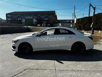 Usado Mercedes CLA220 AMG line 170 CV (125 kW) 2013 Blanco Berlina