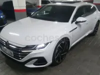 Usado VW Arteon R-line 200 CV (147 kW) 2022 Blanco Familiar