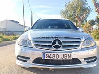 Usado Mercedes C220 Avantgarde 170 CV (125 kW) 2011 Gris / plata Familiar