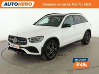 Usado Mercedes GLC200 AMG line 163 CV (119 kW) 2020 Blanco SUV