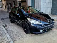 Usado Peugeot 207 Sport 95 CV (69 kW) 2009 Negro Berlina